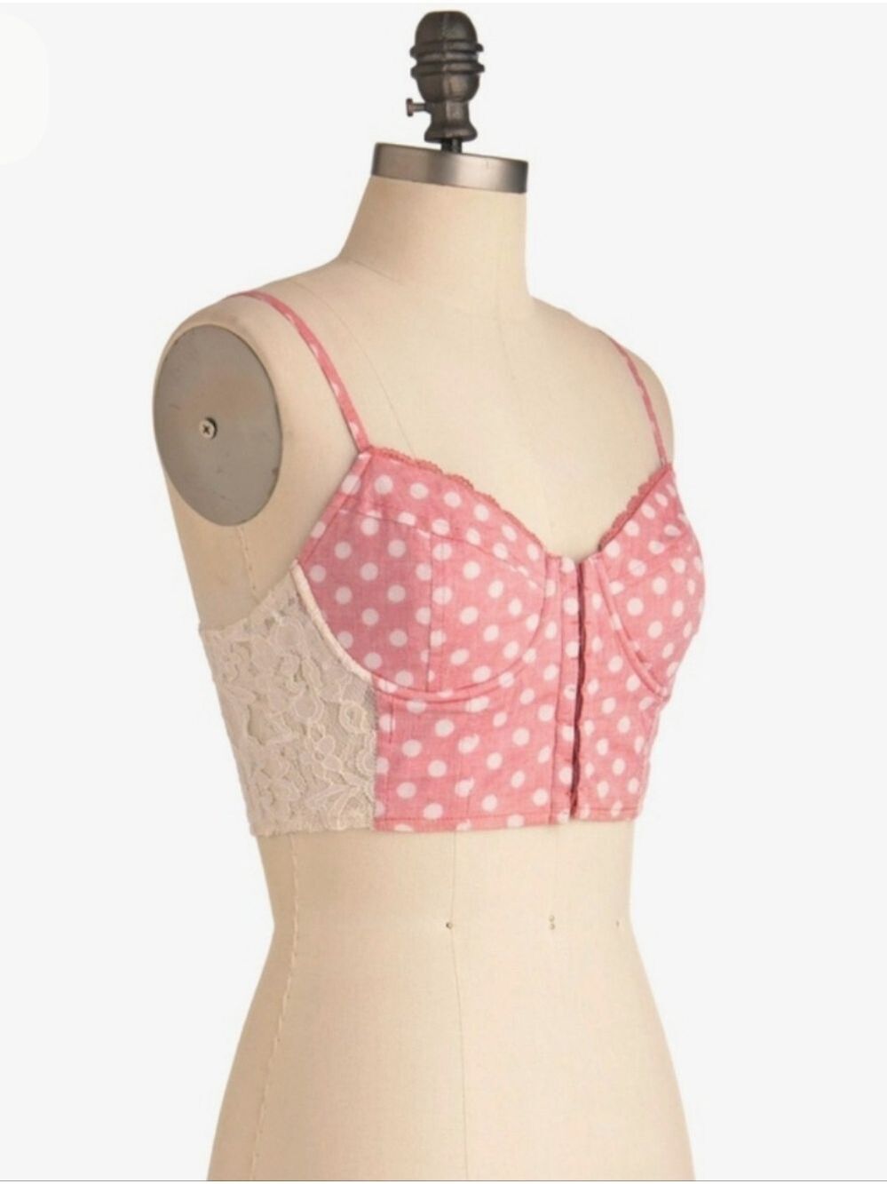 Modcloth Soda Punk Bustier Top
